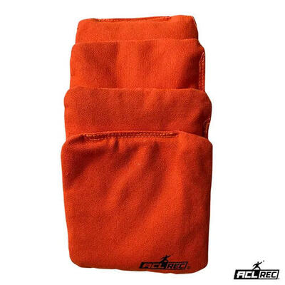 1x4 cornhole bags - dubbelzijdig - acl rec - granulaat vulling - geel