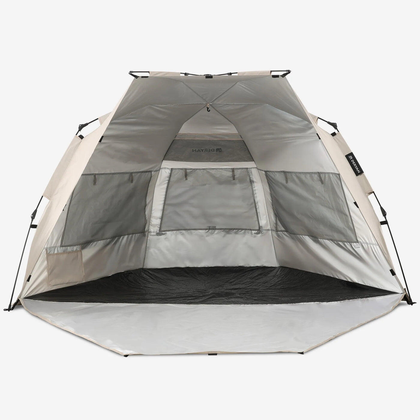 Tenda da spiaggia Pop Up Up To Go - Leggera - Protezione UV 50+ - Argento 3/7