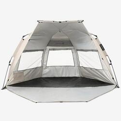Deryan Up To Go Tente de Plage Pop Up - Anti-UV 50+ - Argent