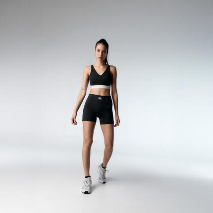 Ensemble de sport Top+Short Donna & Sand pour femmes Black Limba