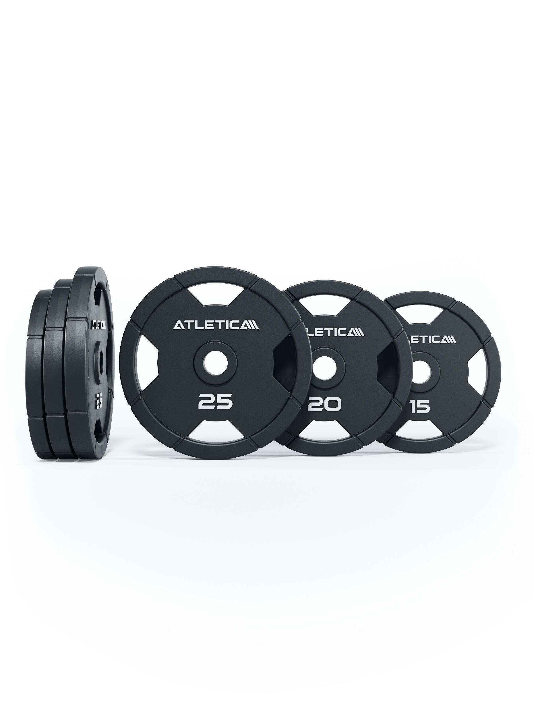 4H Iron Plates Set | 120kg | Ø 50mm | Rostresistente Lackierung 3/3