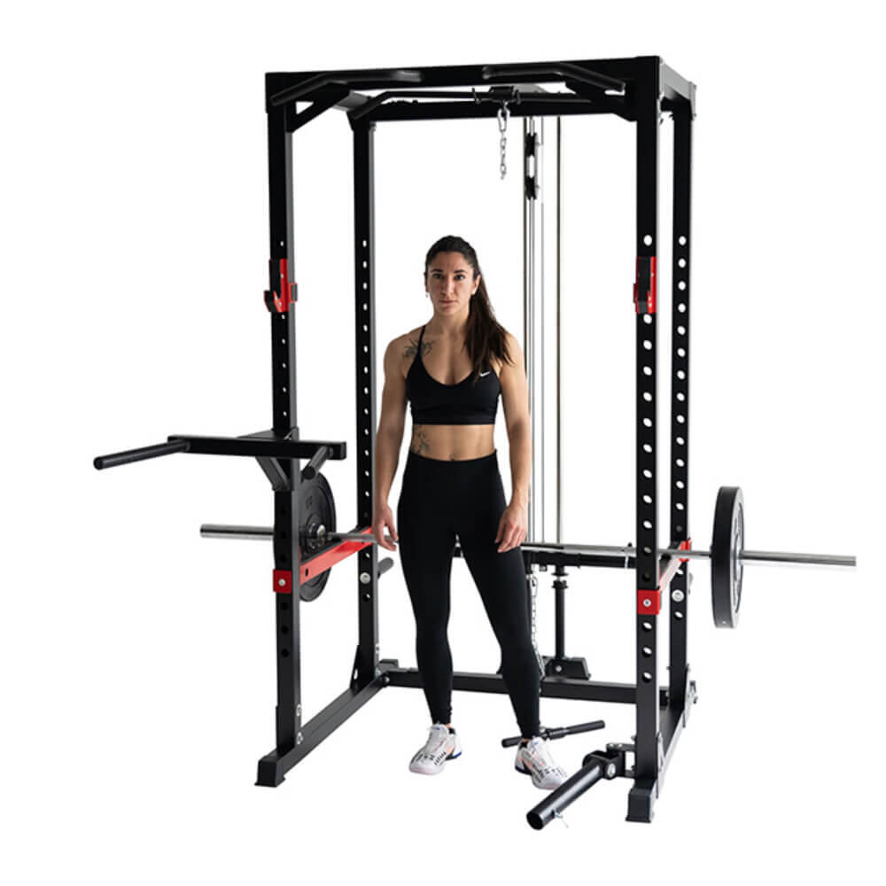 Heavy Duty Power Rack RH60 Gabbia di Potenza con Puleggia Alta e 5/5