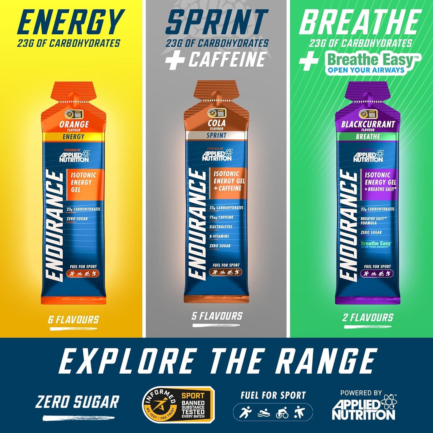 Gels énergétiques - Isotonic Energy Gel - Cassis Boite de 20 6/7