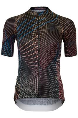 Nocturnal lines fietsshirt performance dames