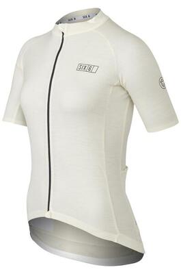 Undyed merino fietsshirt six6 dames
