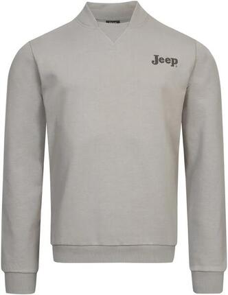 Bluza męska Jeep Bomber Neck szara 2XL