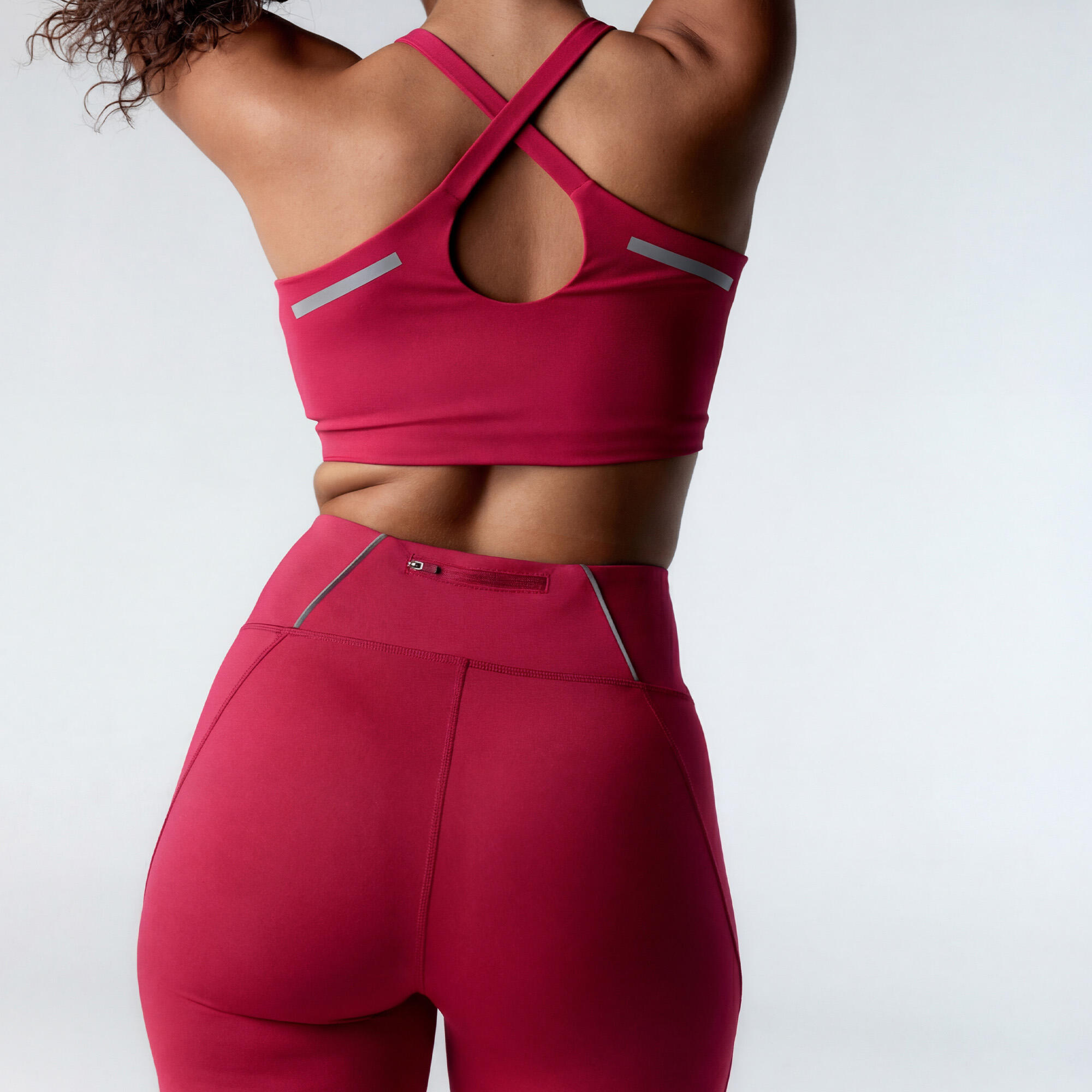 Conjunto deportivo Top+Legging Sprint  de mujer Black Limba 2/6