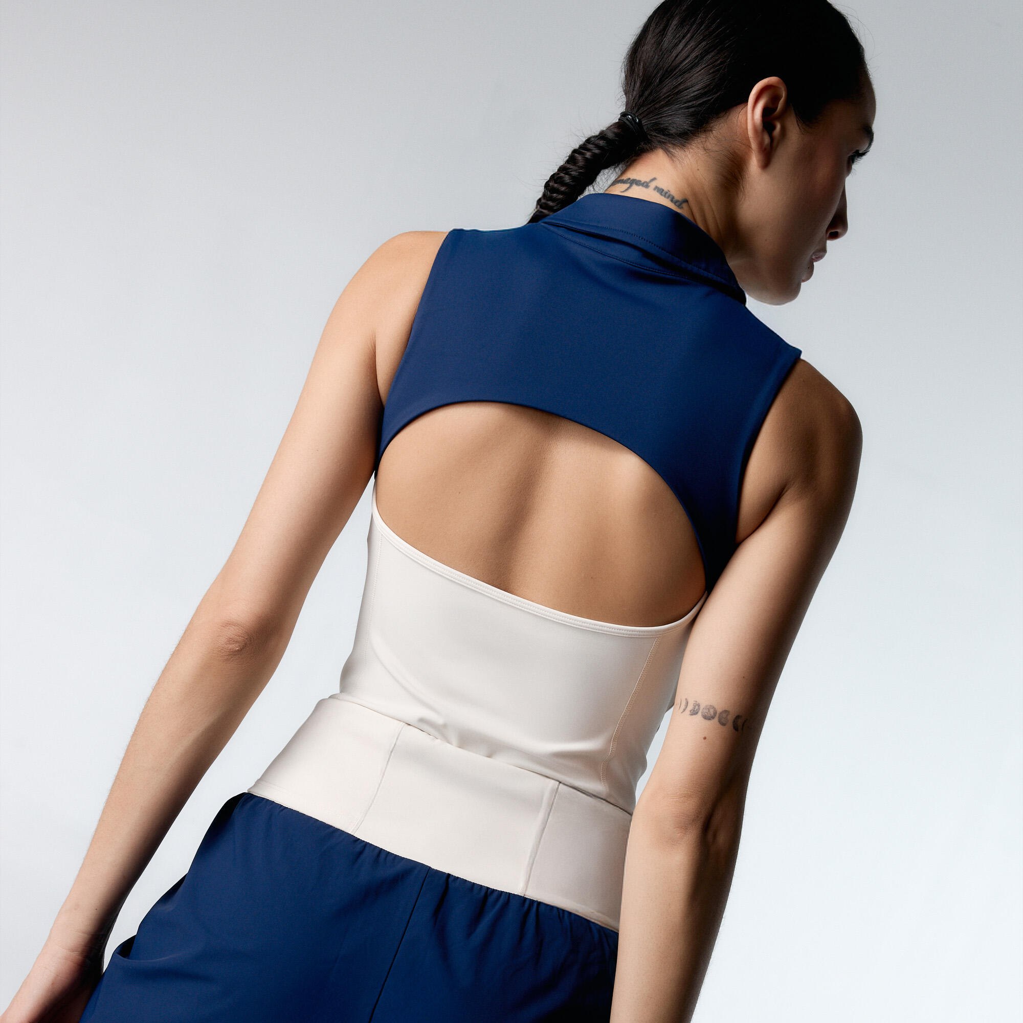 Conjunto deportivo Top+Short Simona & Slam  de mujer Black Limba 5/7