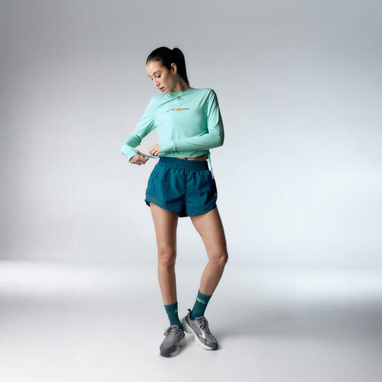 Ensemble de sport Top+Short Hill & Boston pour femmes Black Limba