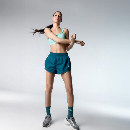 Ensemble de sport Top+Short Speedy & Boston pour femmes Black Limba