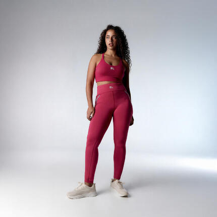 Ensemble de sport Top+Legging Sprint pour femmes Black Limba