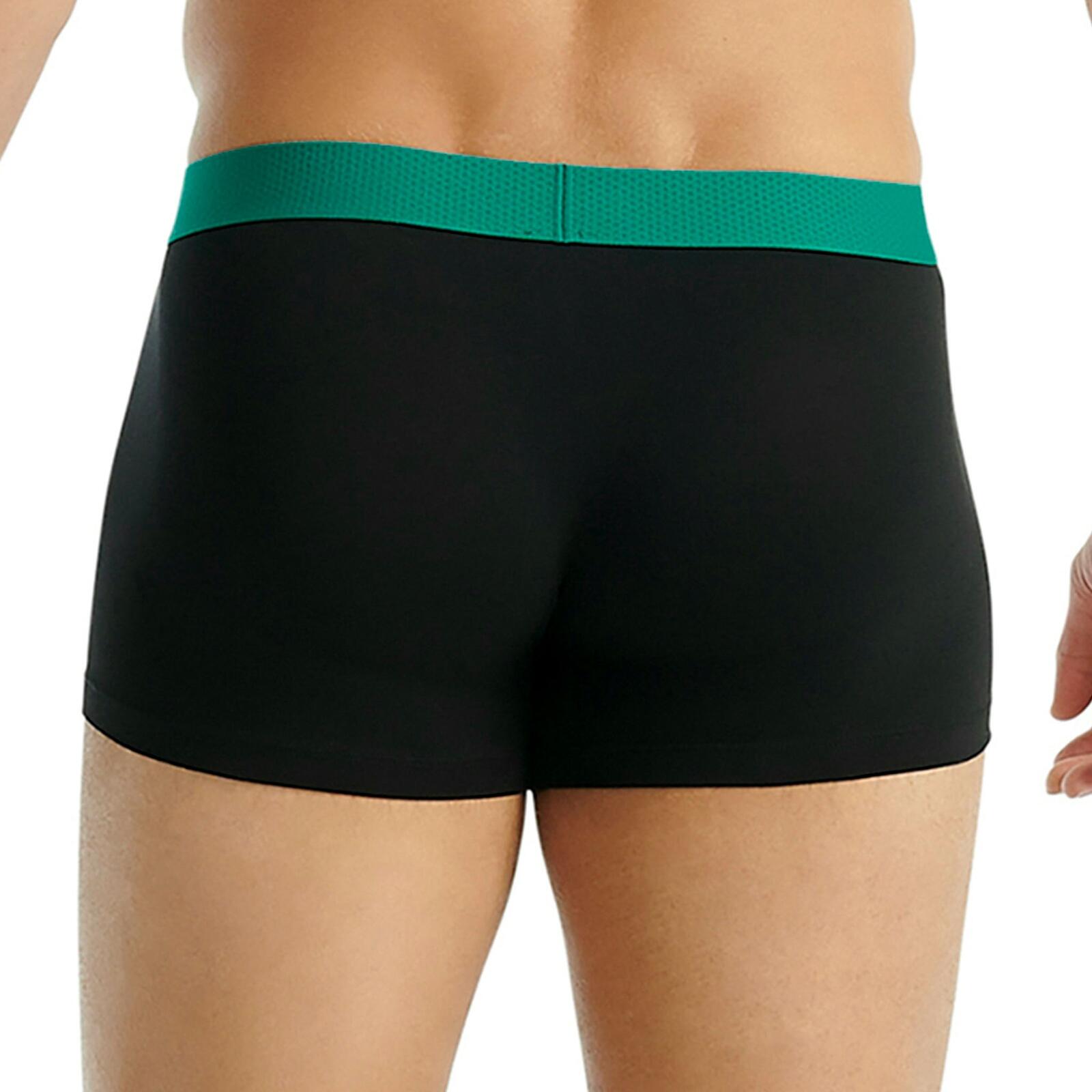 Trunk eng anliegende Boxershorts Herren - Active Flex Cotton schwarz 5/6