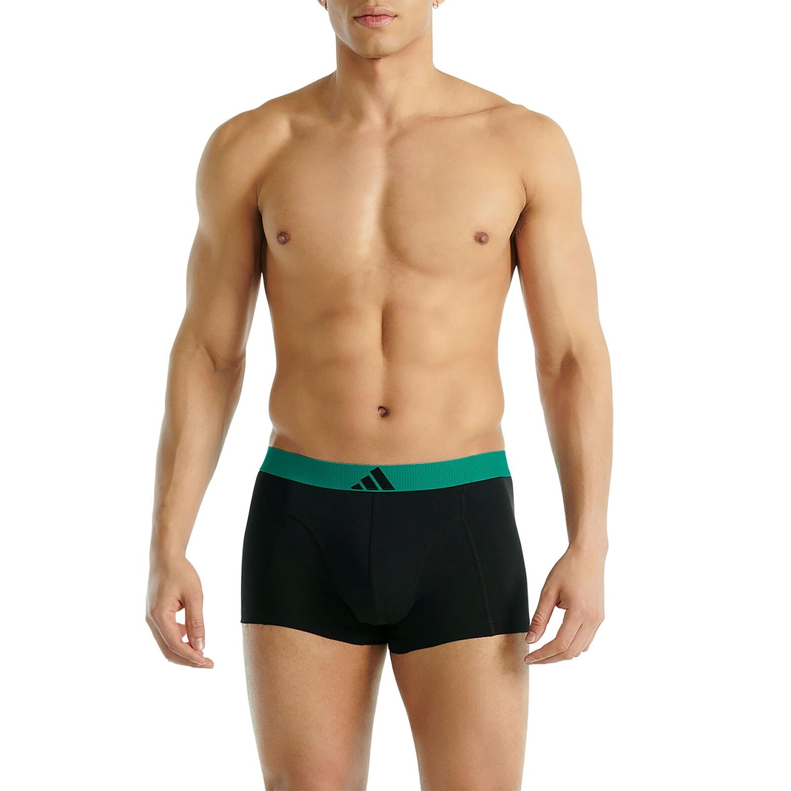 Trunk eng anliegende Boxershorts Herren - Active Flex Cotton schwarz 6/6