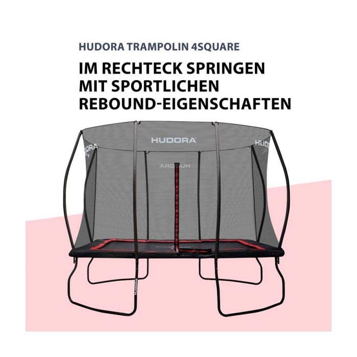 Trampolin 4square 215 x 305 mit Sicherheitsnetz 3/7