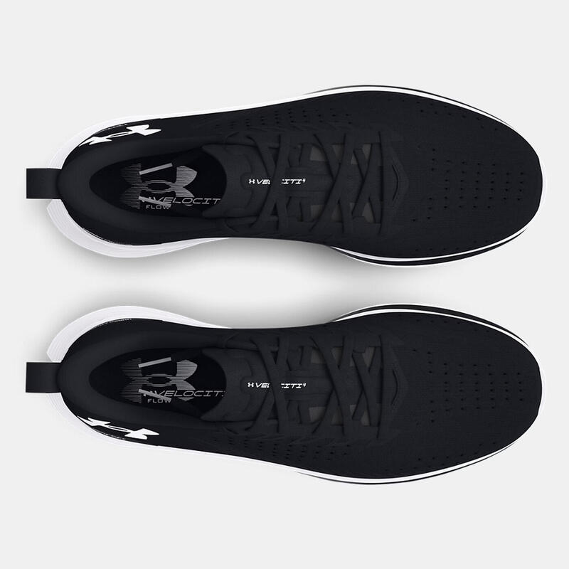Pantofi de alergare UA Velociti 4 Under Armour negru și alb