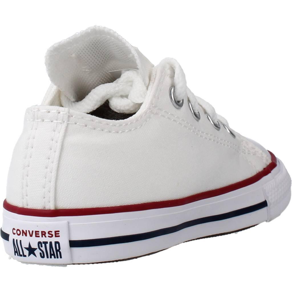 Zapatillas Converse Chuck Taylor All Star Seasonal, Blanco, Niños 3/5