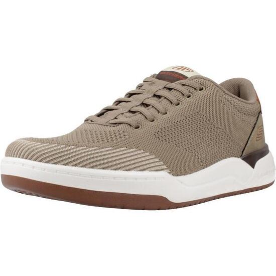 SKECHERS Uomo CORLISS DORSET Sneakers Blu Bianco