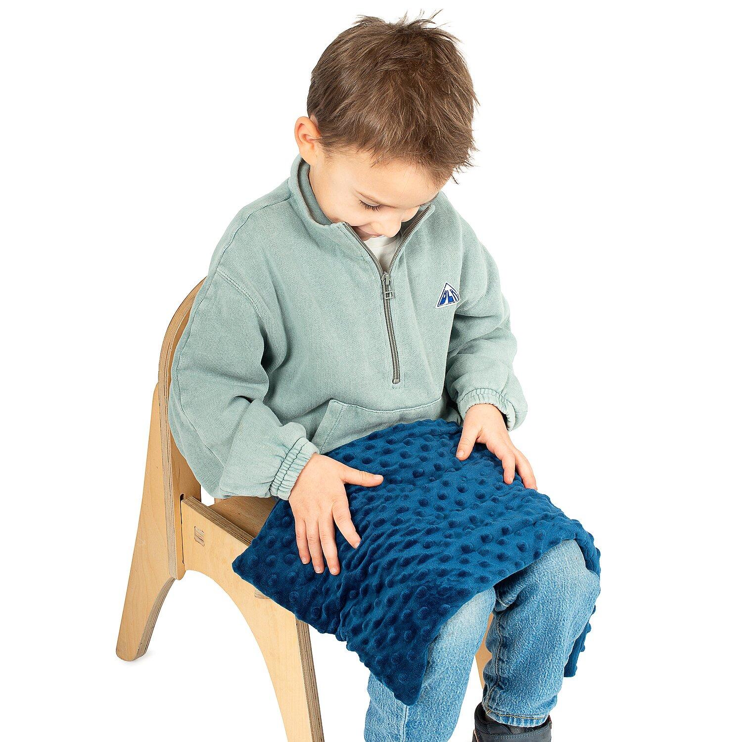 Soft Velvet Lap Pad 14kg - Blue 2/3
