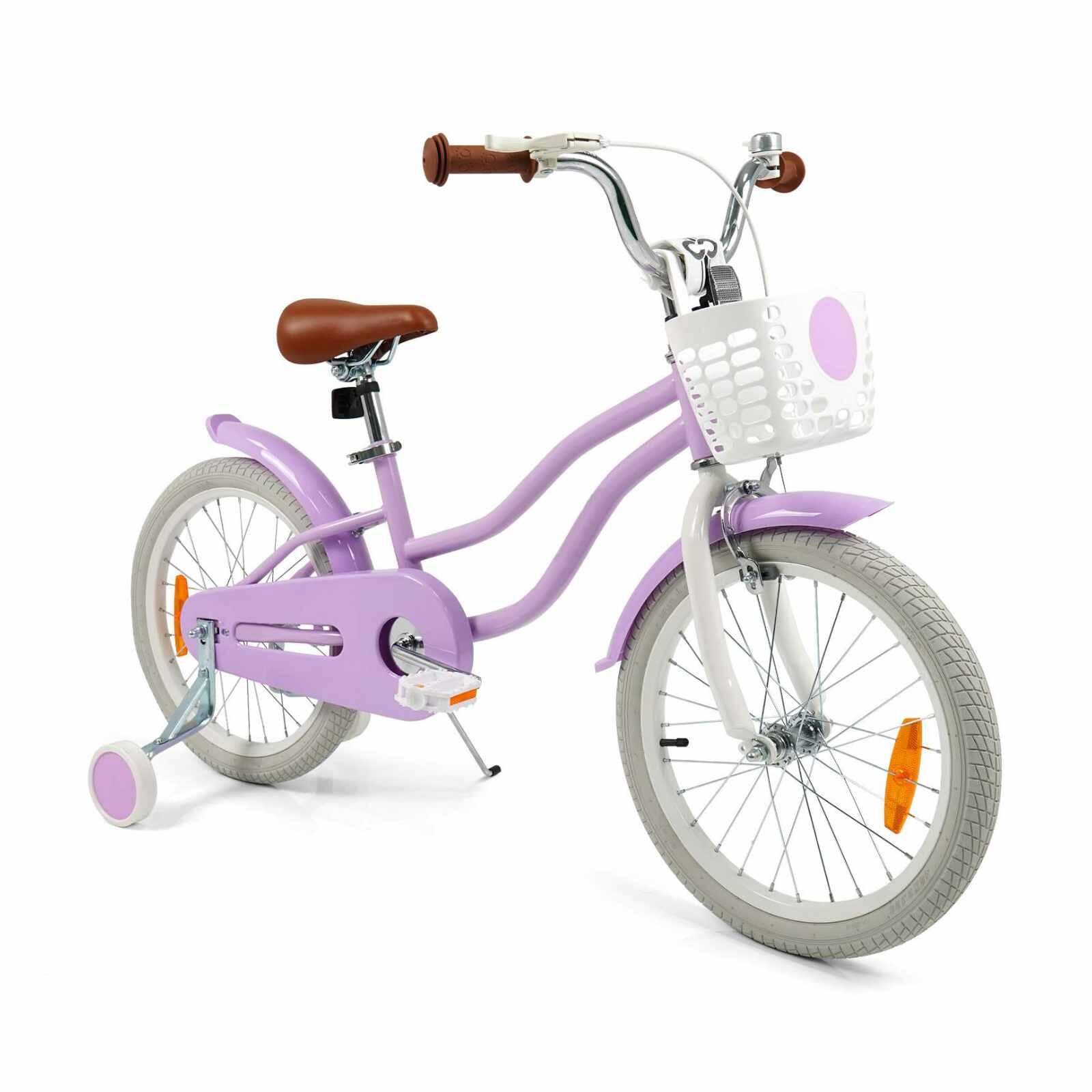 Costway 46cm Kid's Balance Bike Purple
