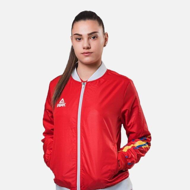 Haina Casual Feminin PEAK TeamROmania19 rosu