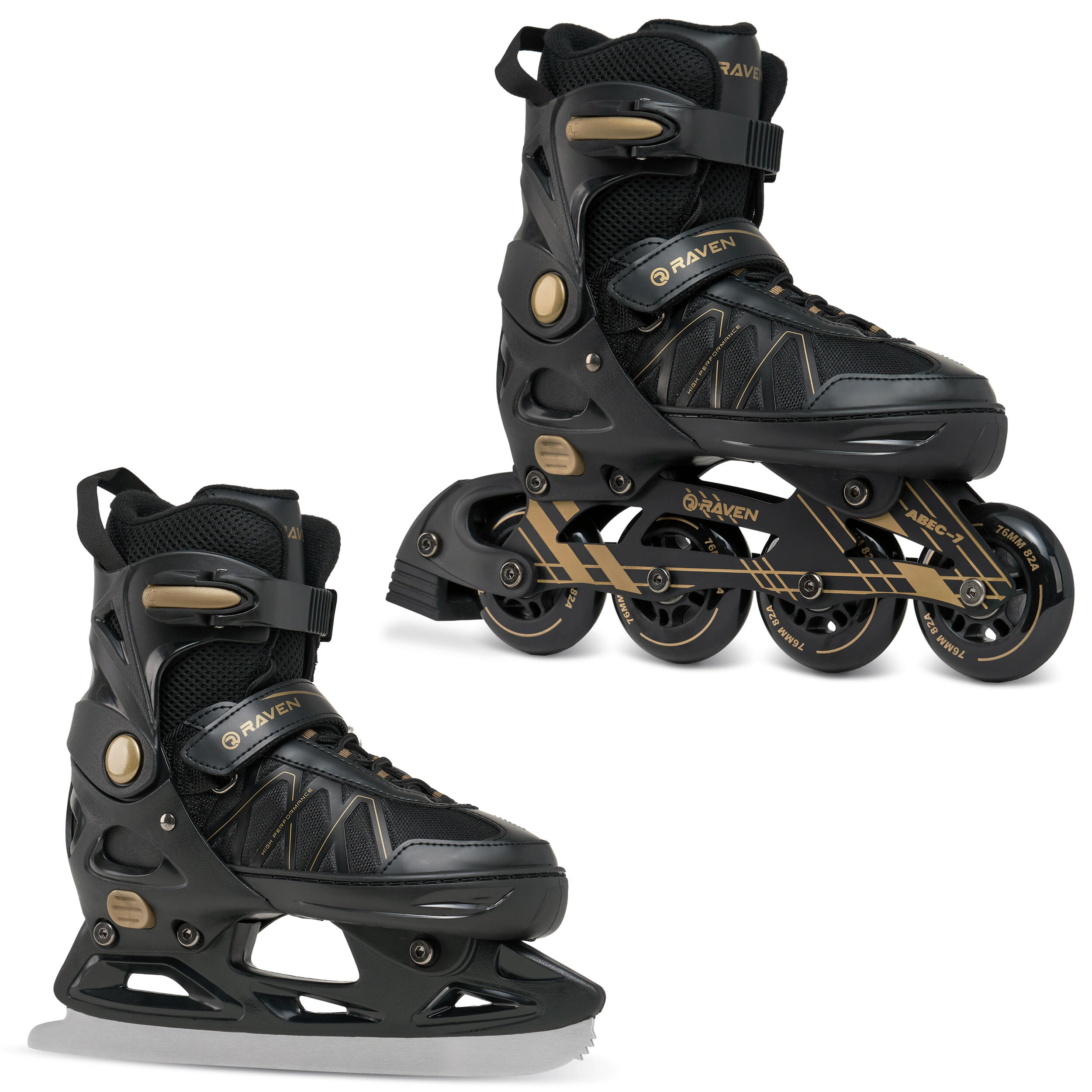 RAVEN Nastavitelné brusle Raven Expert 2v1