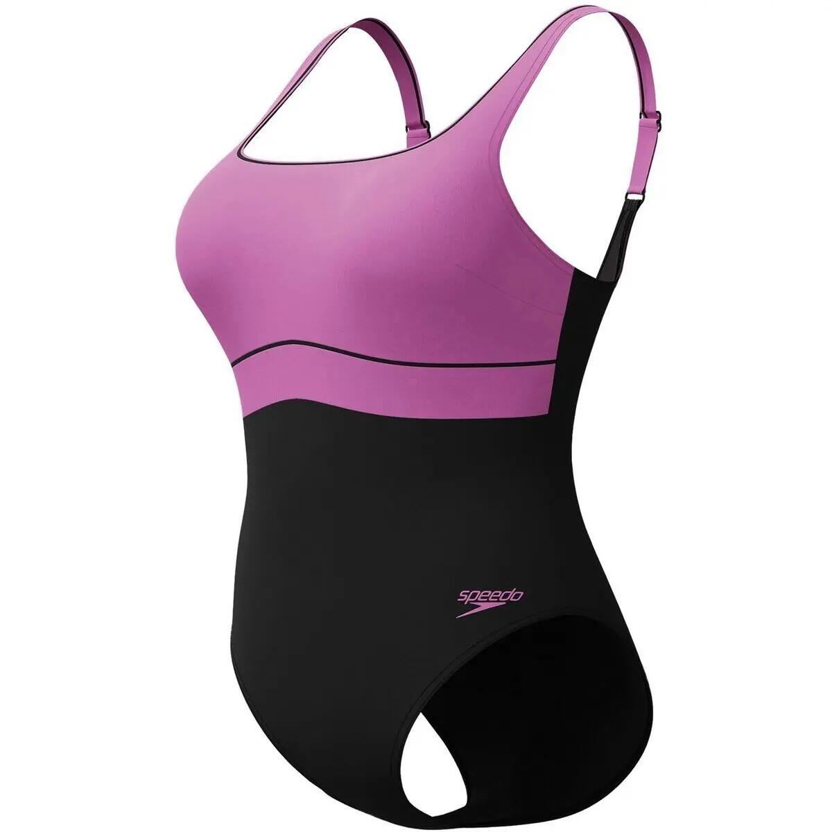 Dames zwempak uit 1 stuk Speedo Eco New Contour Eclipse 2/4