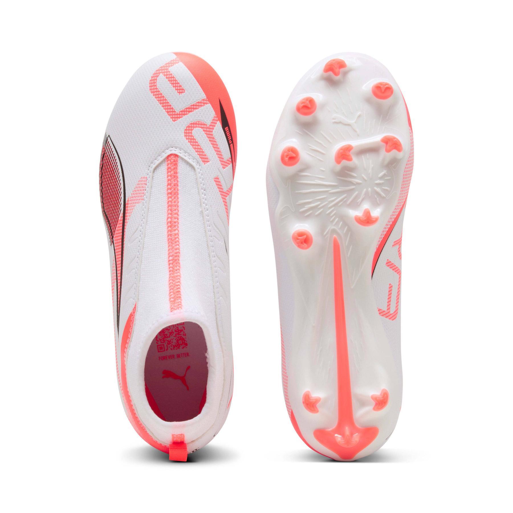 Botas de fútbol para niños Puma Ultra 5 Match+ Ll FG/AG 6/6