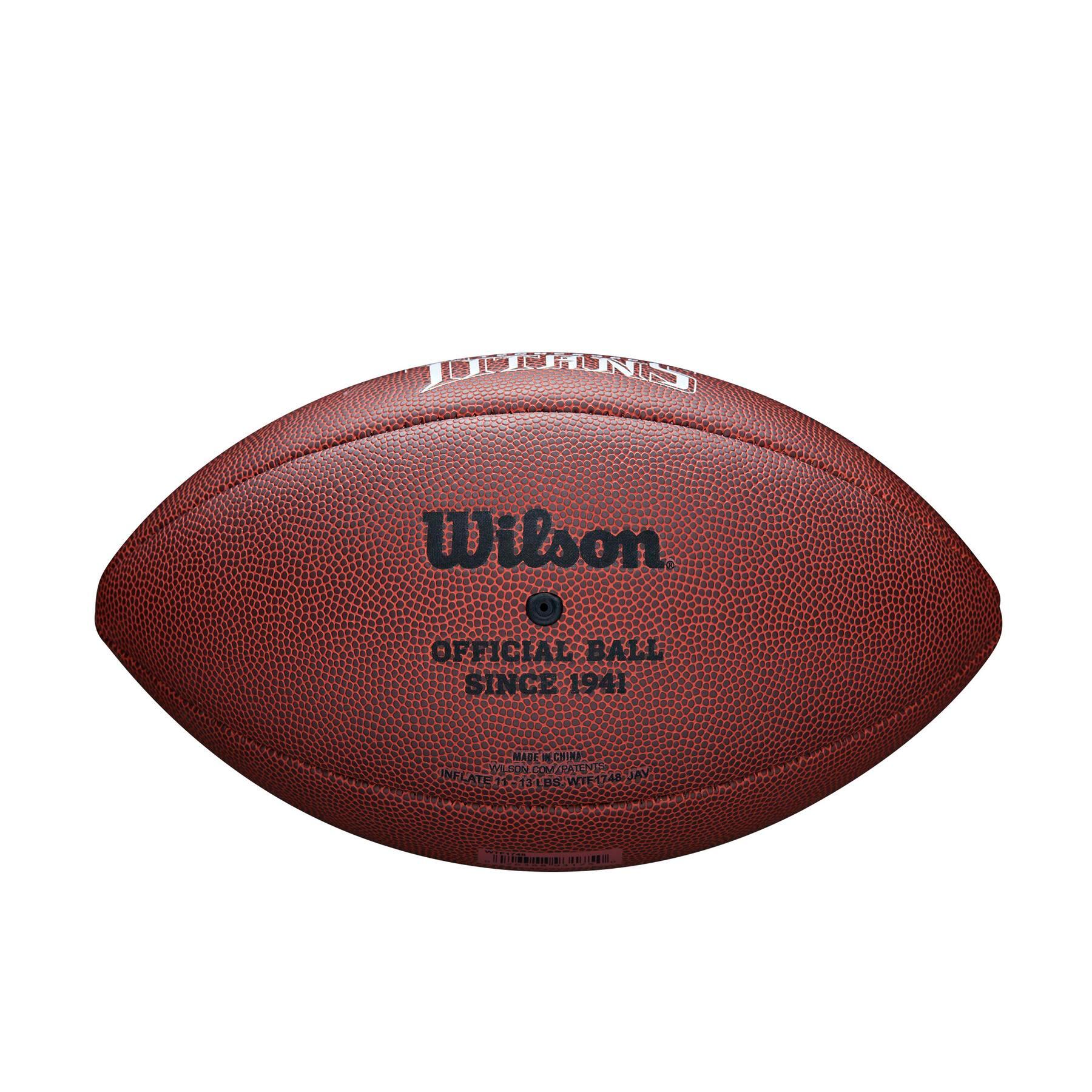 Wilson American Football-bal van de Tennessee Titans 3/4