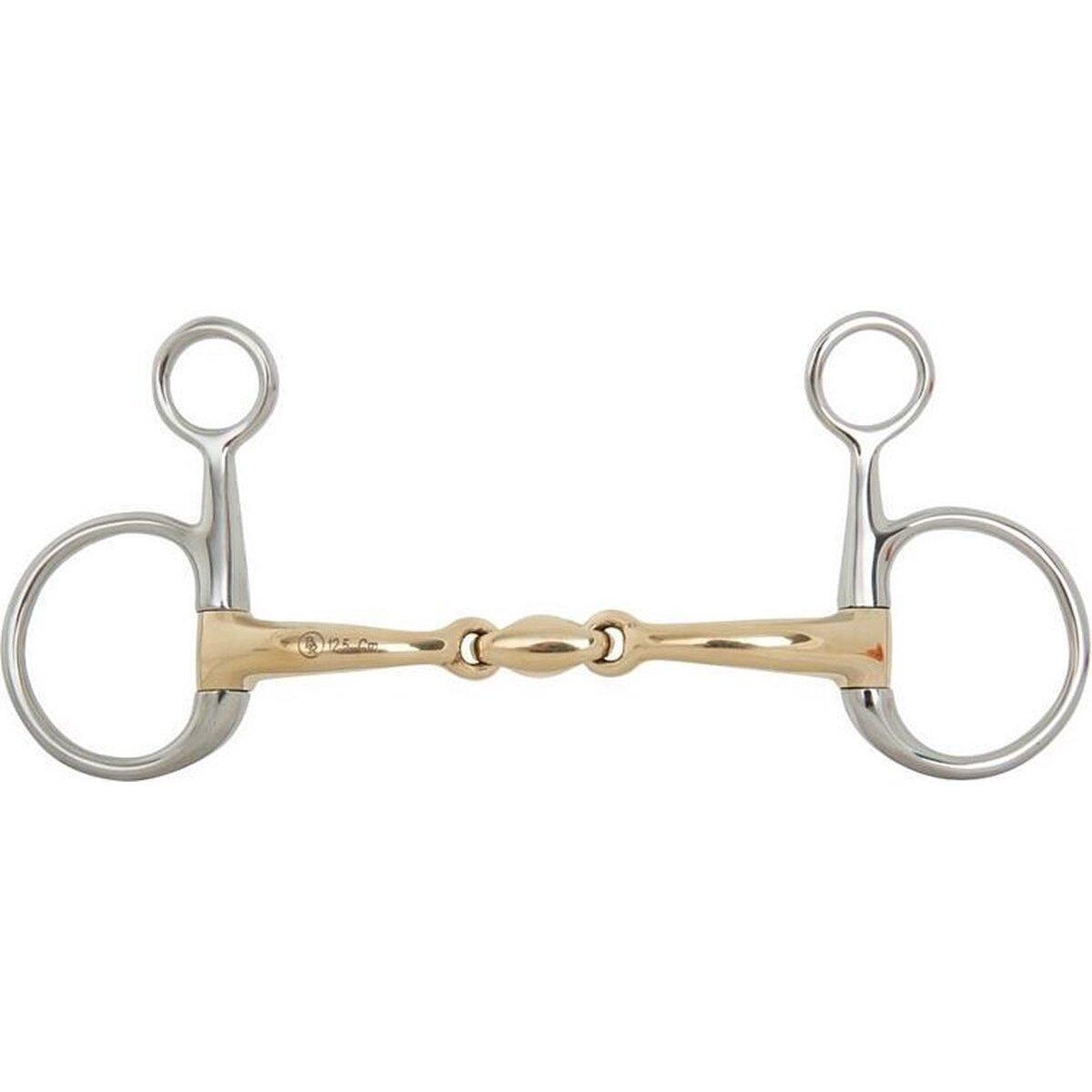 Morso Baucher per cavalli a doppia articolazione BR Equitation 1/2