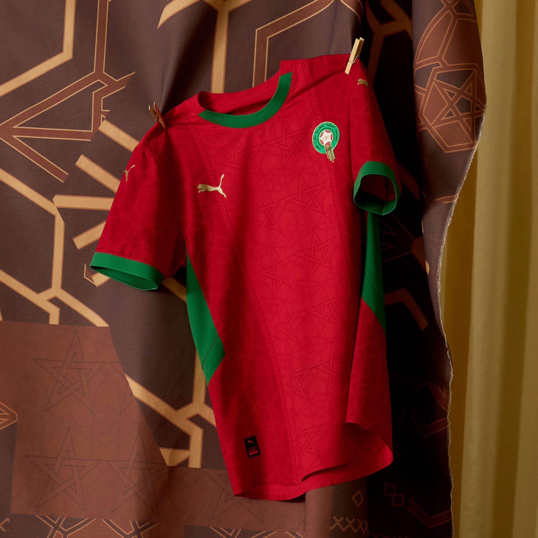 Marokko 2025 Heimtrikot Jugendliche PUMA 7/7