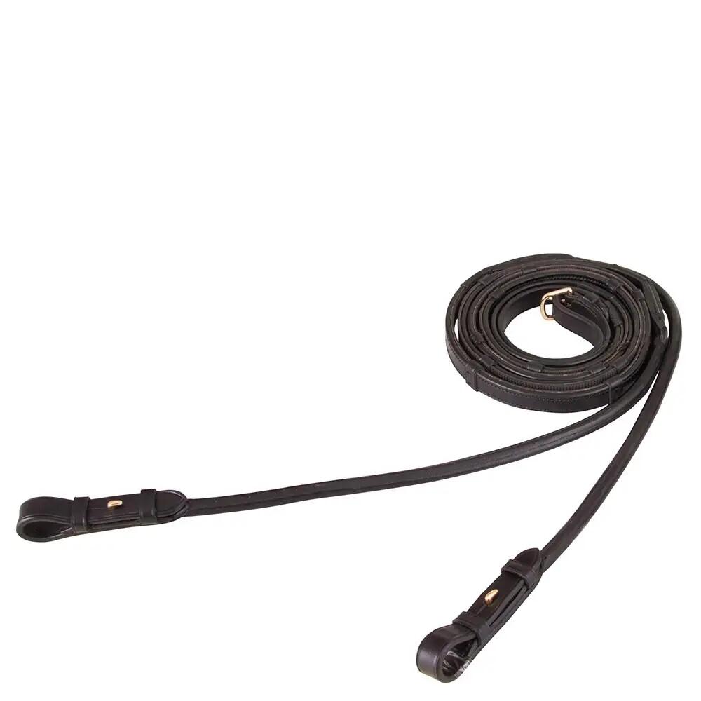 Non-slip leather horse reins BR Equitation