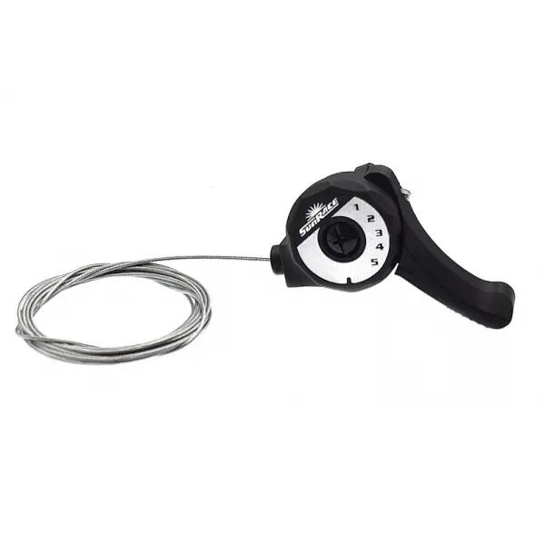 Manette de vitesses sur guidon 5V compatible Shimano . 2/4