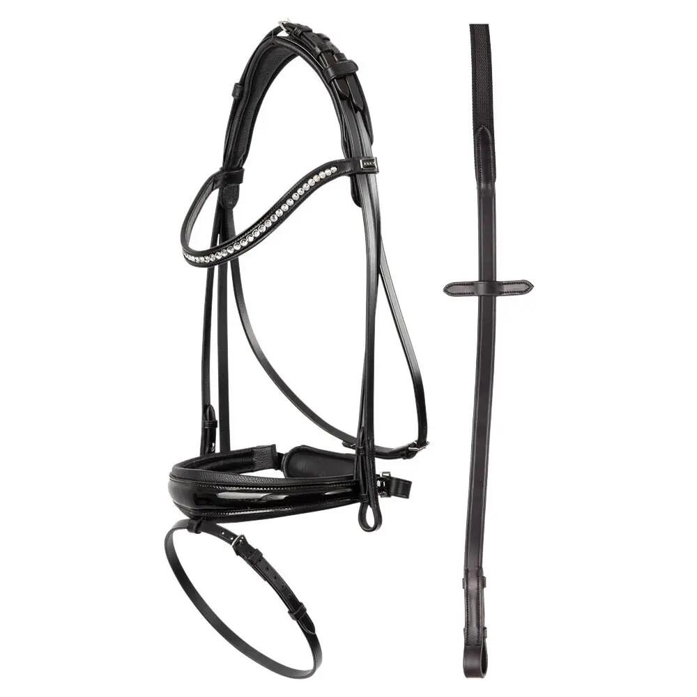 Riding bridles with anatomic buckle ANKY