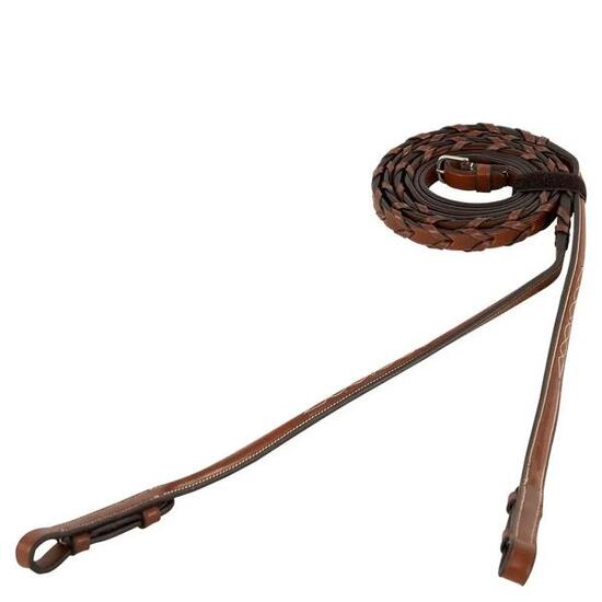 Rênes pour cheval en cuir chasse BR Equitation