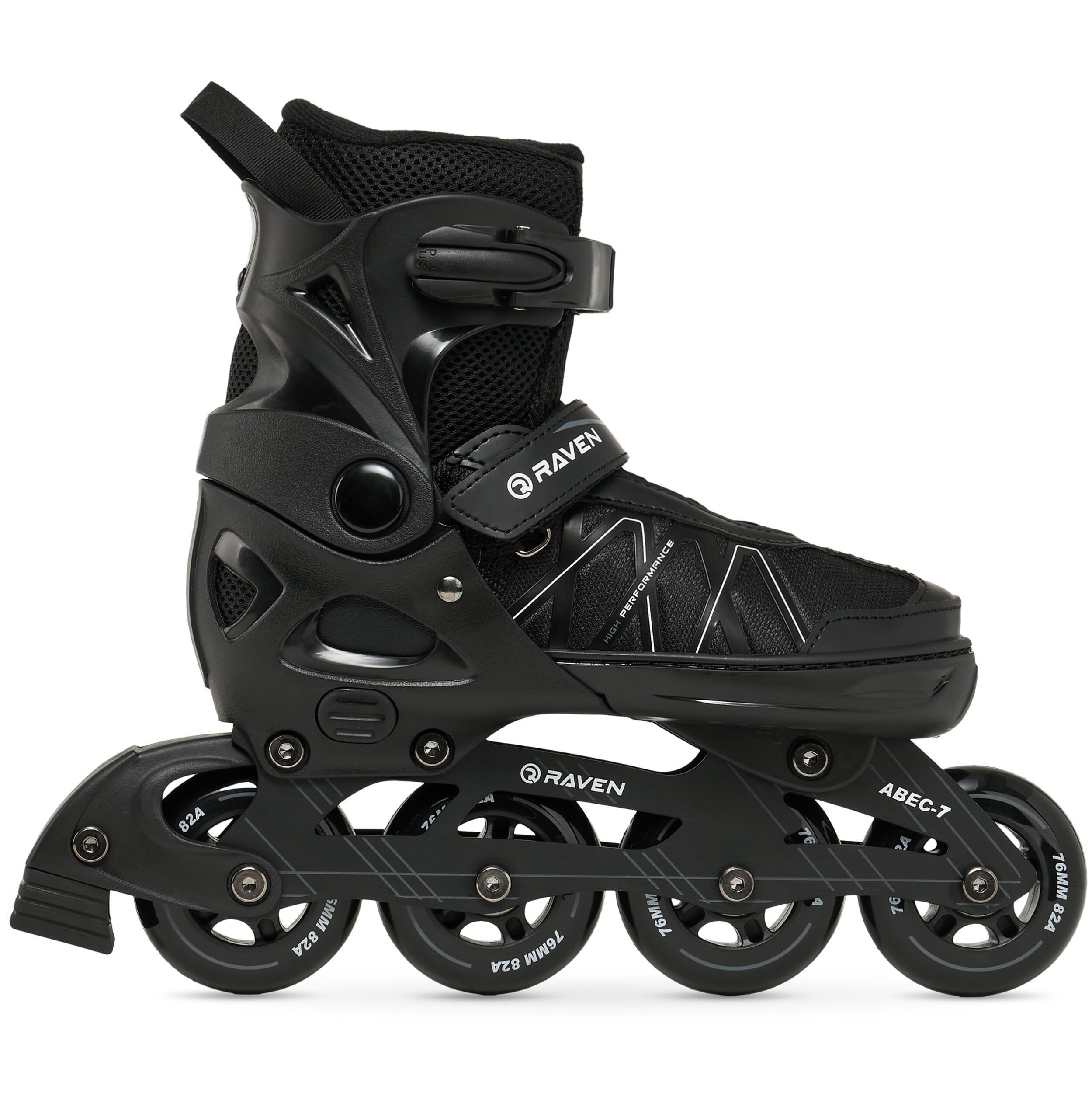 Verstellbare Eiskunstlauf Schlittschuhe 2in1 Expert Schwarz 5/7