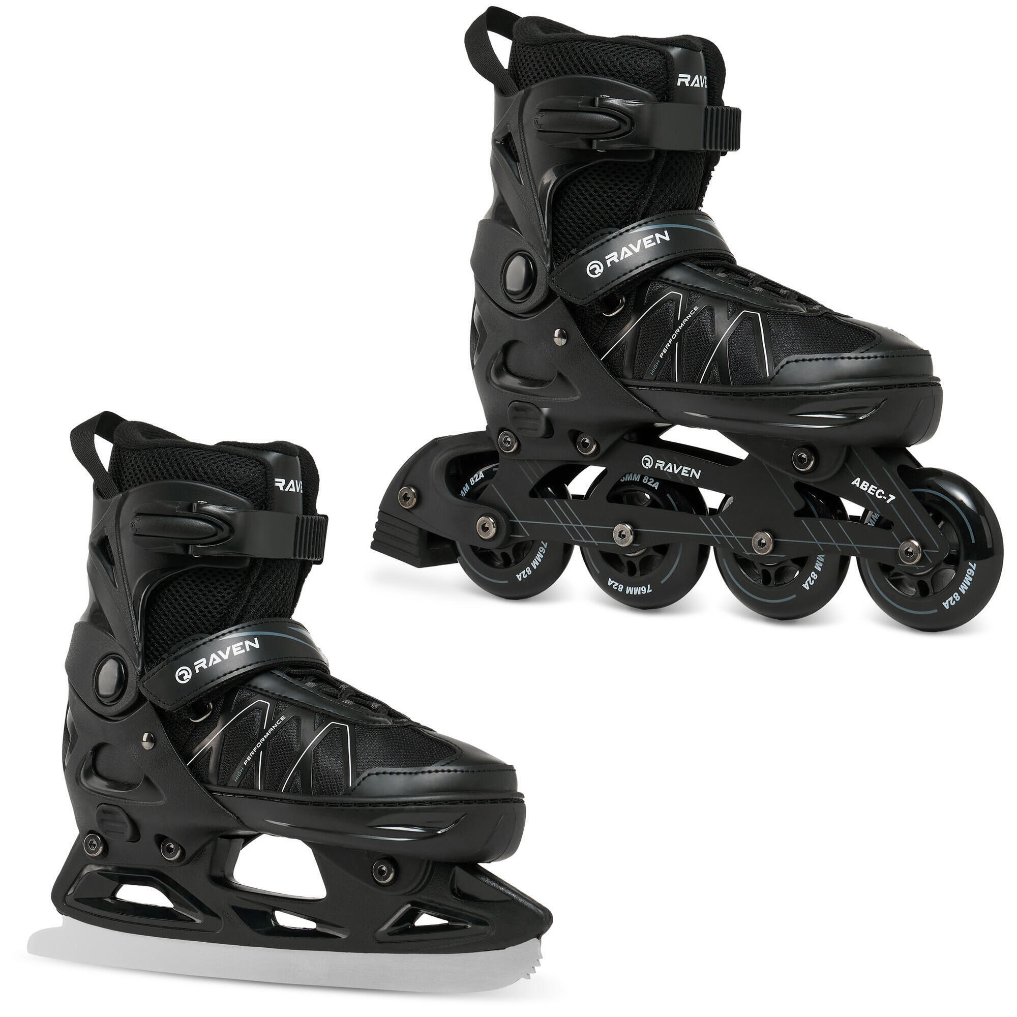 RAVEN Nastavitelné inline brusle Raven Expert 2v1