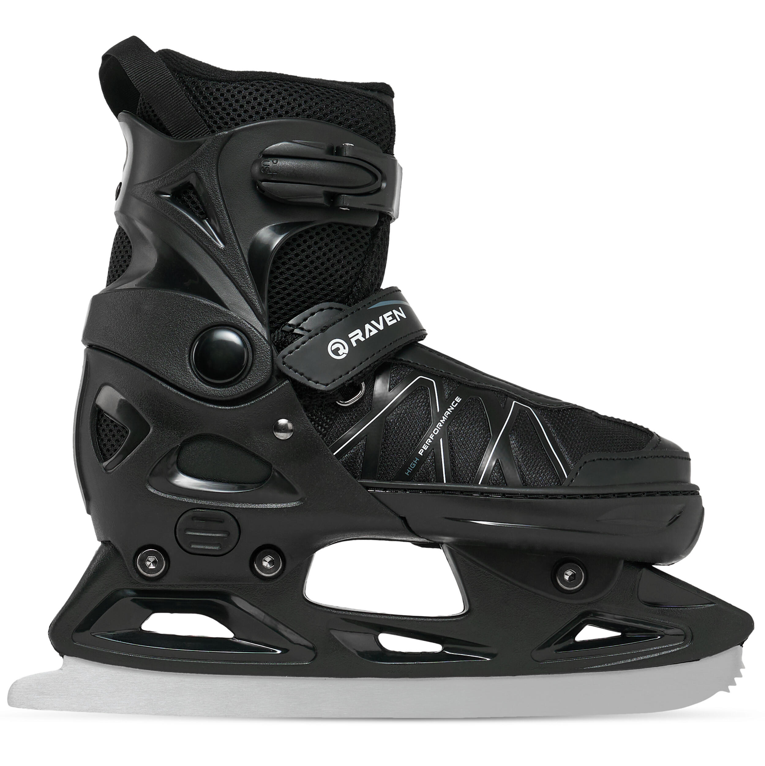 Verstellbare Eiskunstlauf Schlittschuhe 2in1 Expert Schwarz 4/7