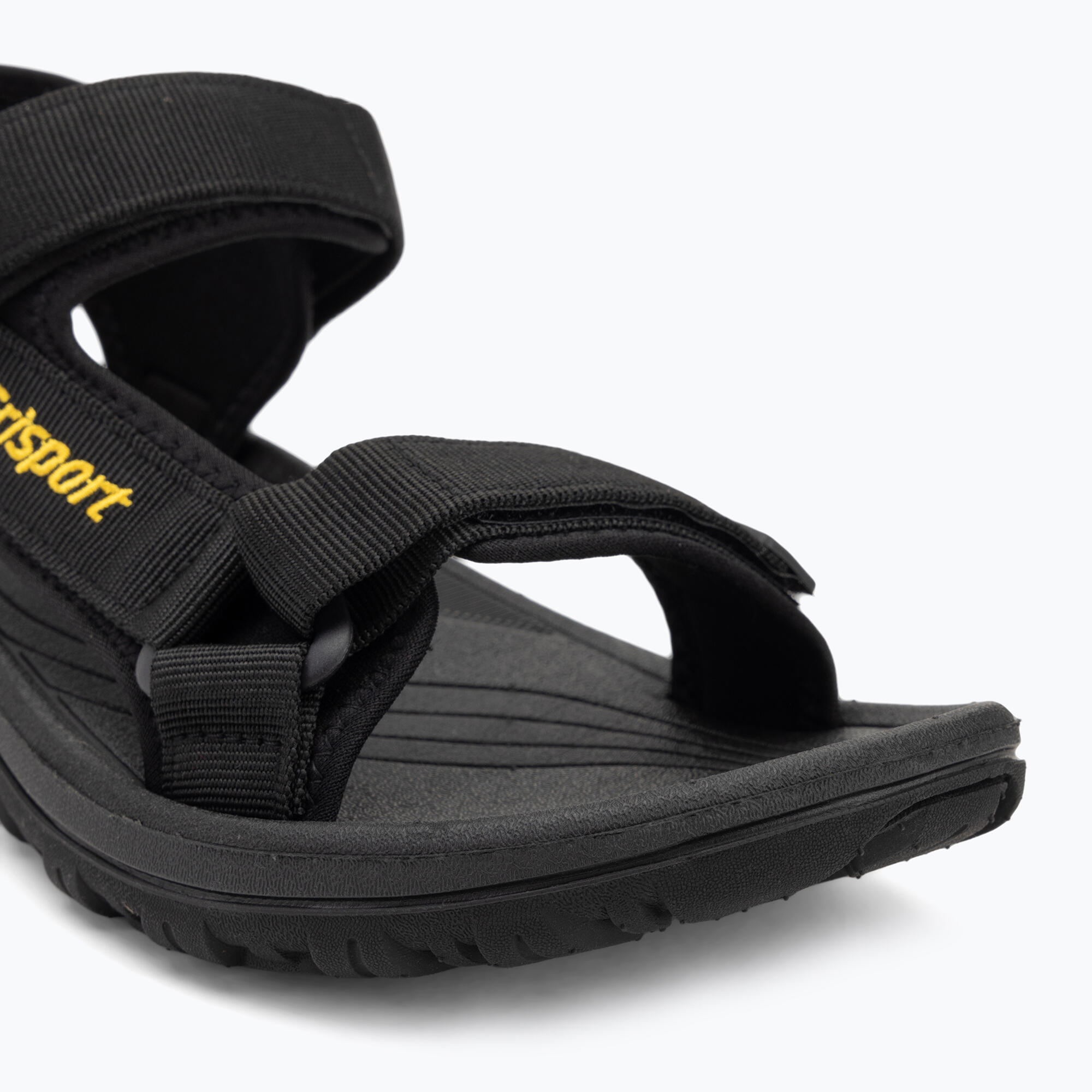 SANDAŁY męskie GRISPORT sportowe GR-25-34-9020M na rzepy czarne na lato 44 7/7