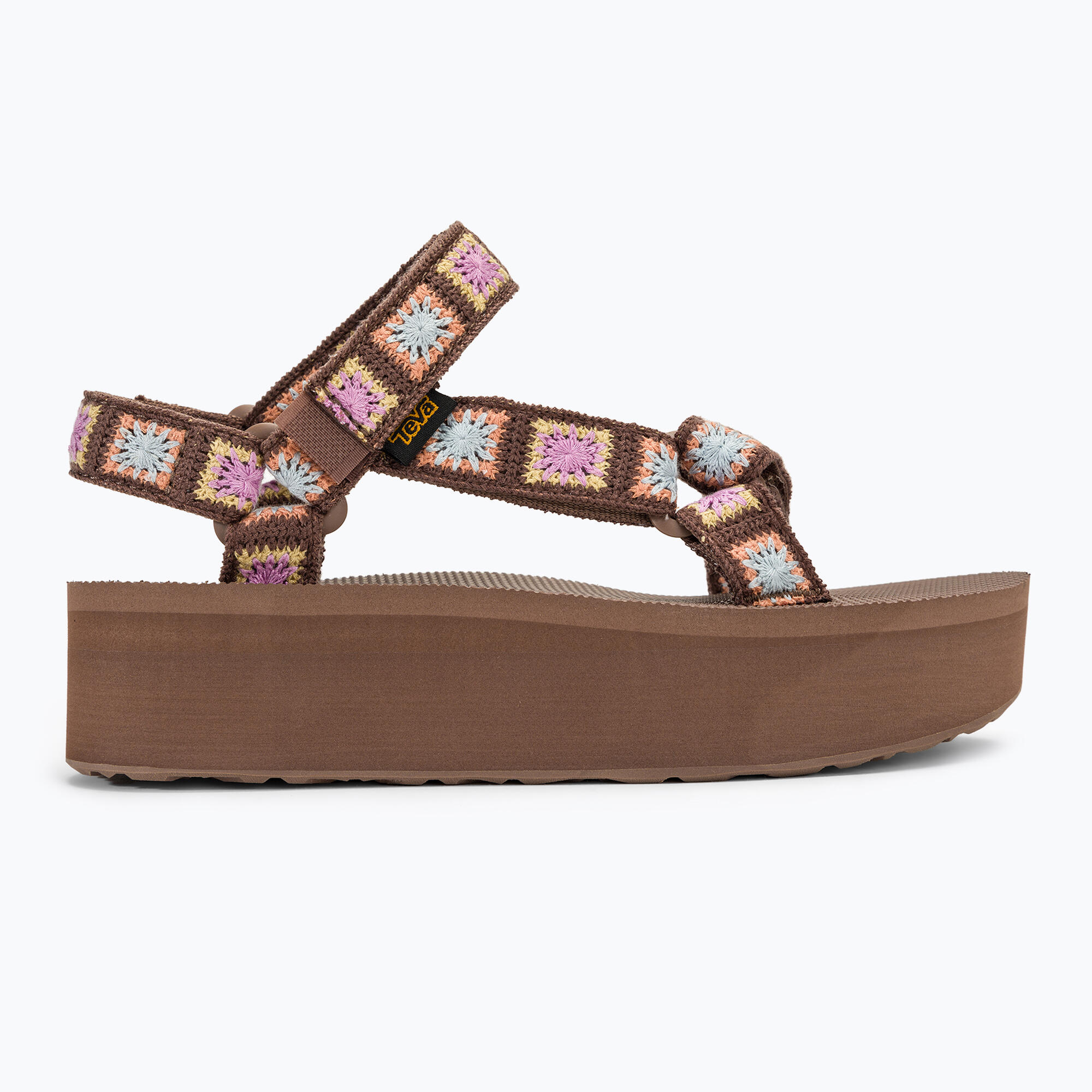 Damen Sandalen Teva Flatform Universal Crochet 2/7