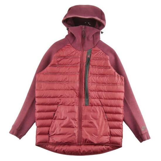 Second life - Męskie Nike Tech Bordeaux Puchowa Kurtka - Stan dobry