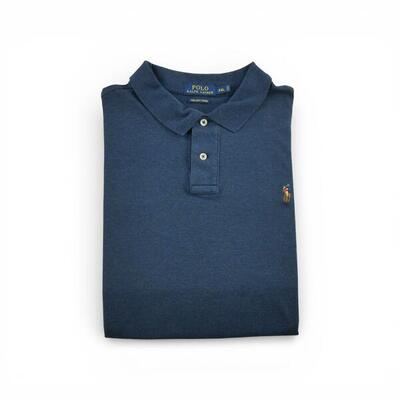 Seconda Mano - Manica corta Polo uomo Blu Navy - Stato buono
