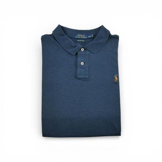 Seconda Mano - Manica corta Polo uomo Blu Navy - Stato buono