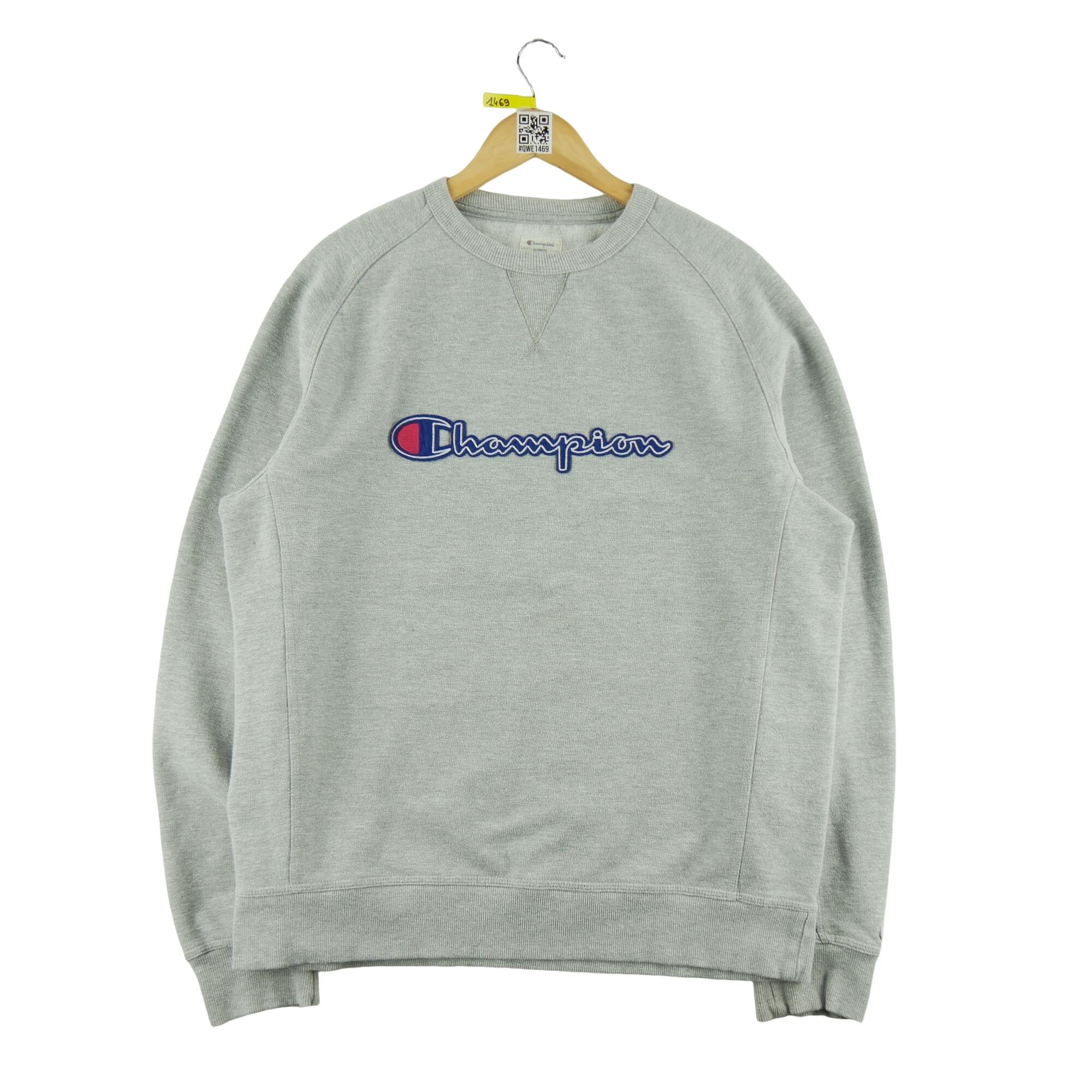 CHAMPION Reconditionné - Sweat Homme Gris - Bon État