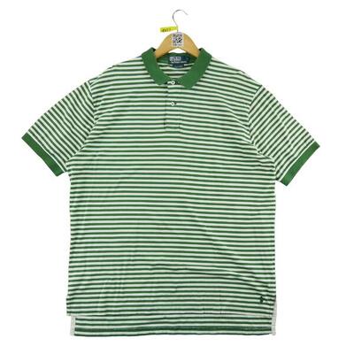 Tweedehands - korte mouw heren polo shirt groen - goede staat