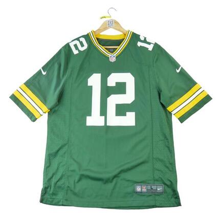 Second life - Herren NFL Green Bay Packers Grünes Trikot - In gutem Zustand