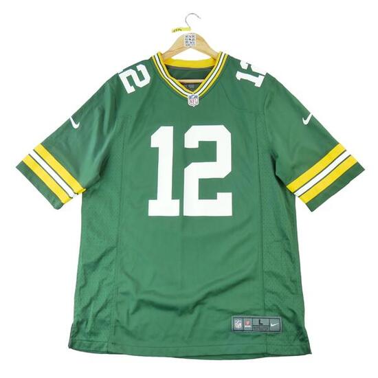 Second life - Herren NFL Green Bay Packers Grünes Trikot - In gutem Zustand
