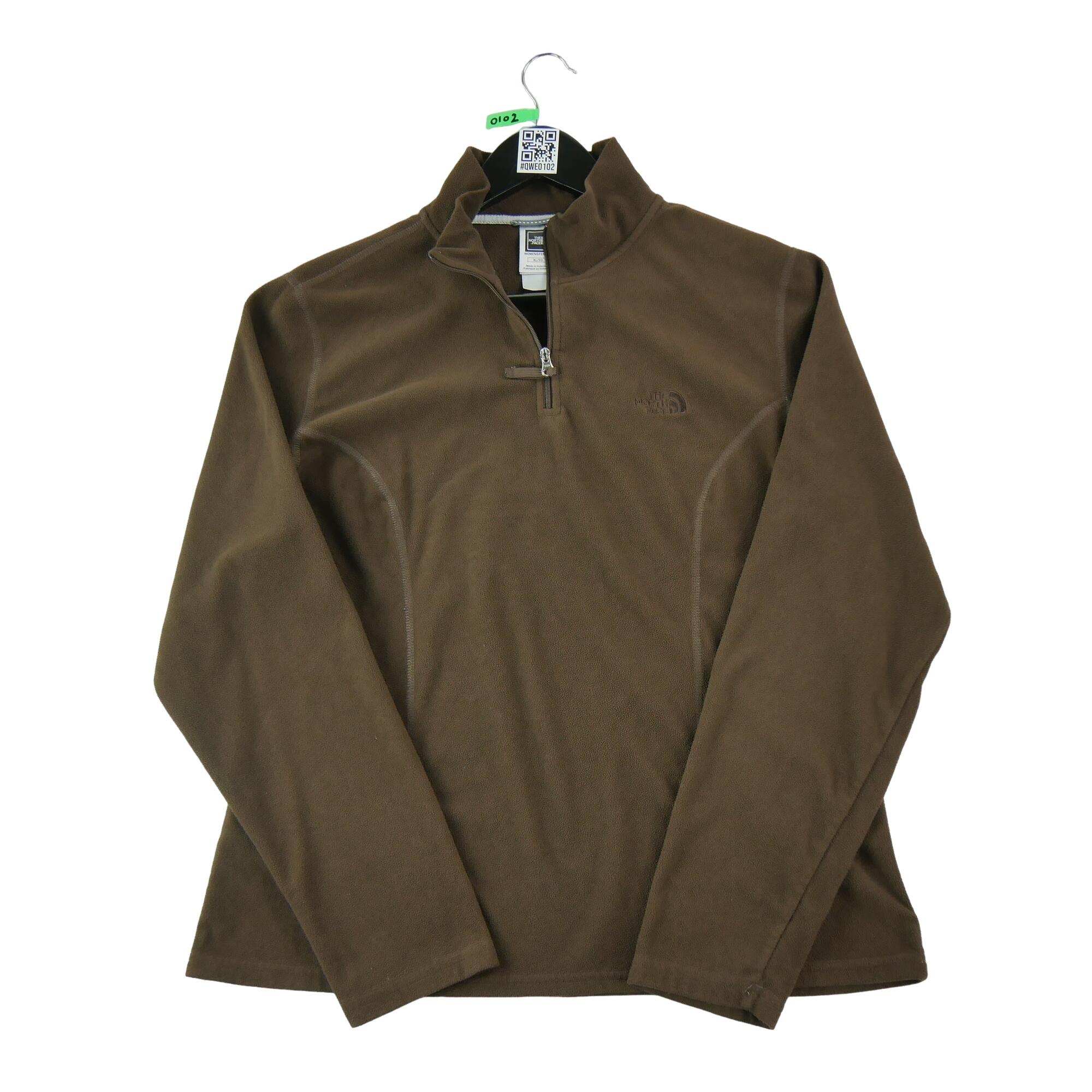 THE NORTH FACE Reconditionné - Pull polaire Femme TNF Marron - Très Bon État