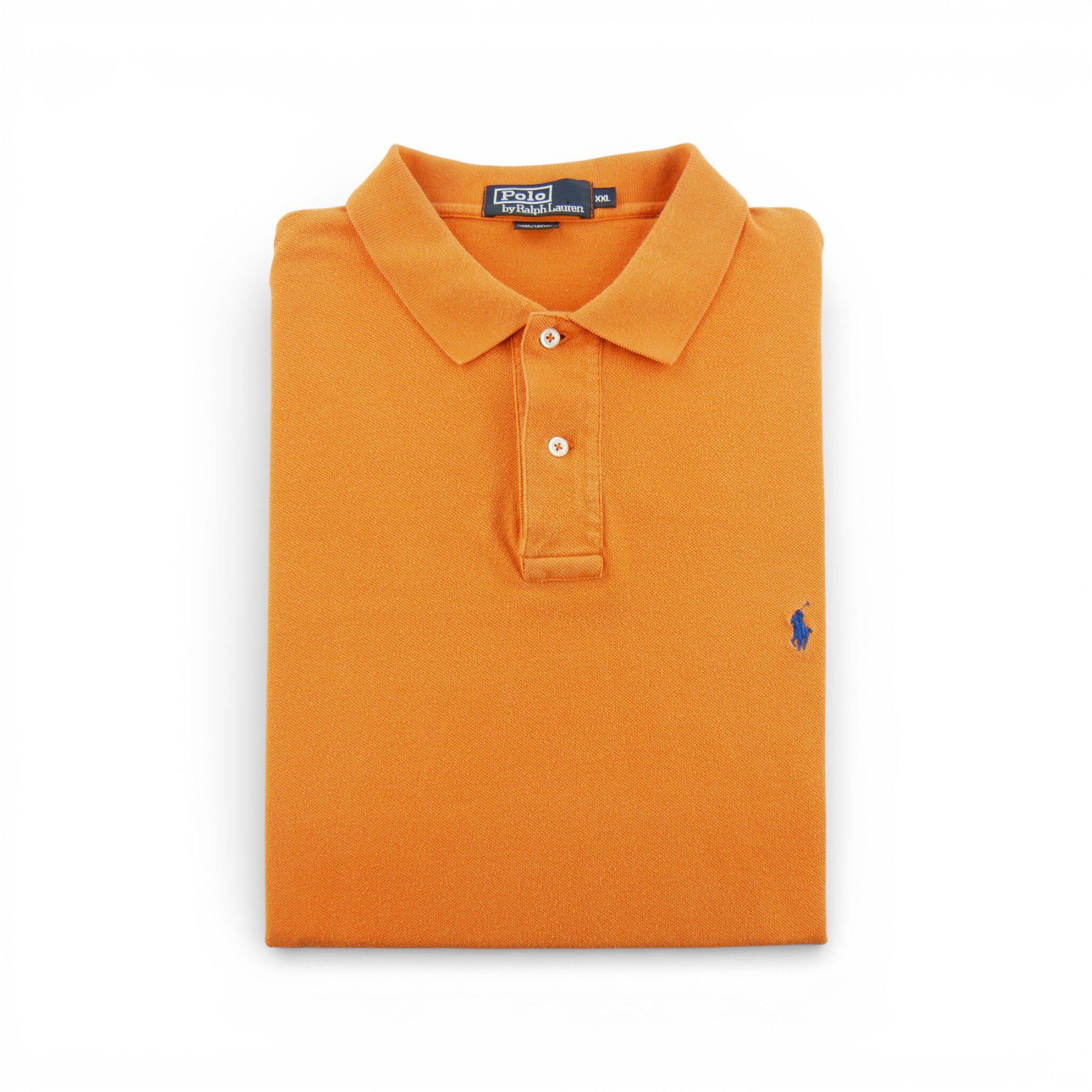 RALPH LAUREN Reconditionné - Polo manches courtes Homme Orange - Bon État
