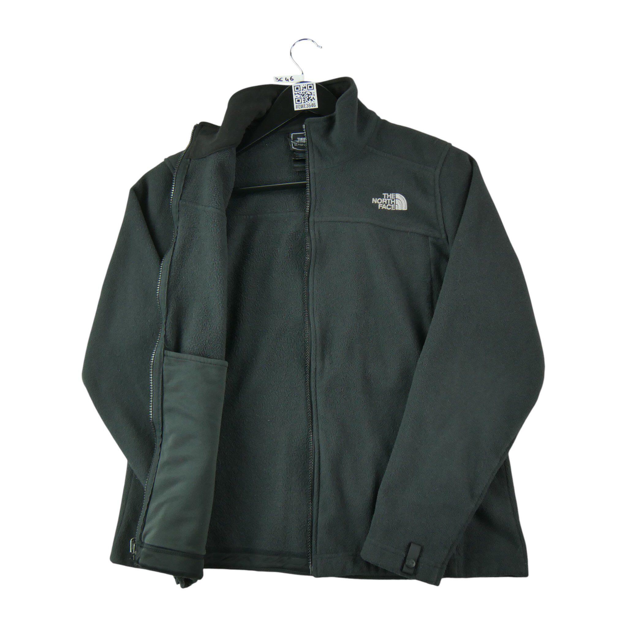 Second life - Damen TNF Schwarze Fleecejacke - Wie neu 3/7
