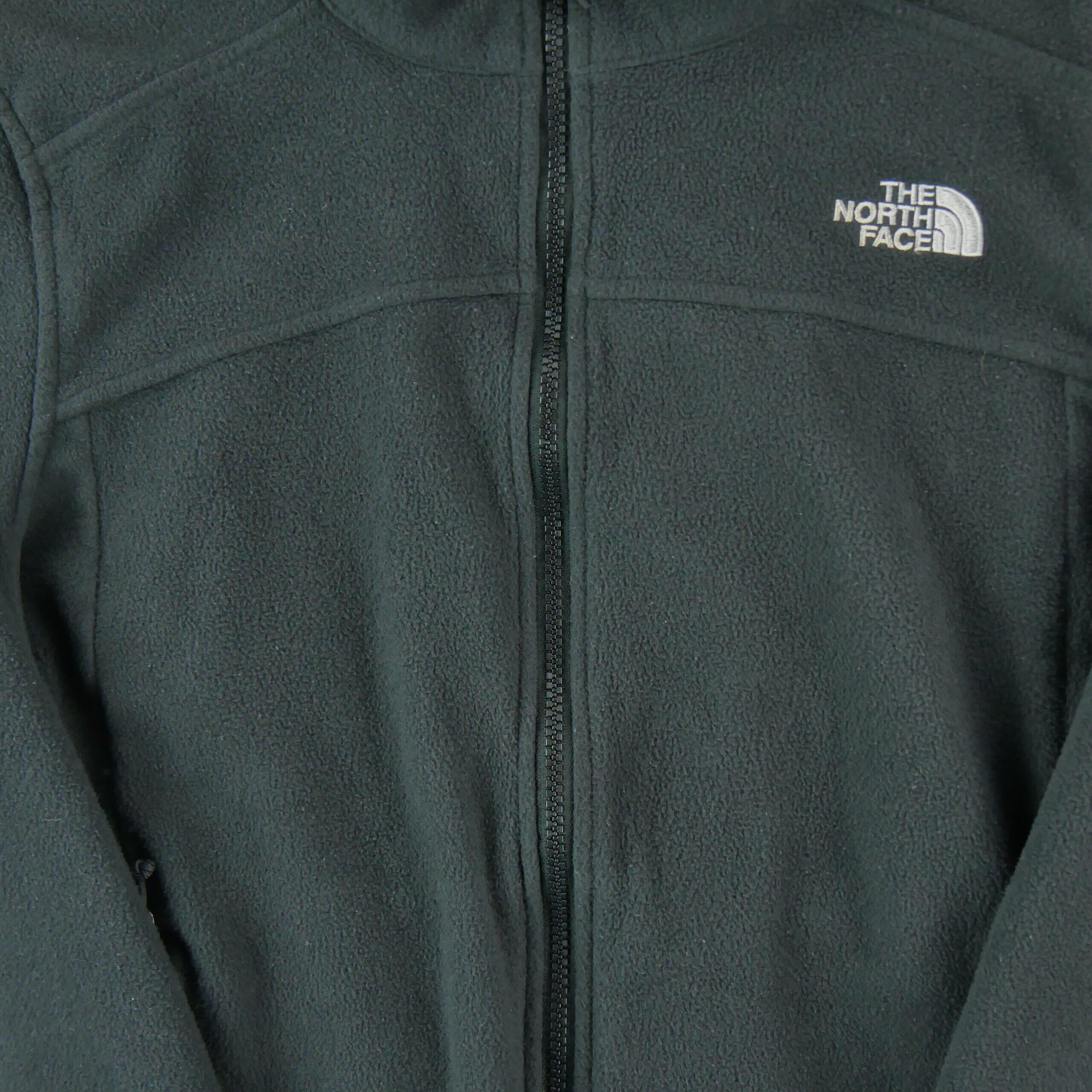 Second life - Damen TNF Schwarze Fleecejacke - Wie neu 4/7